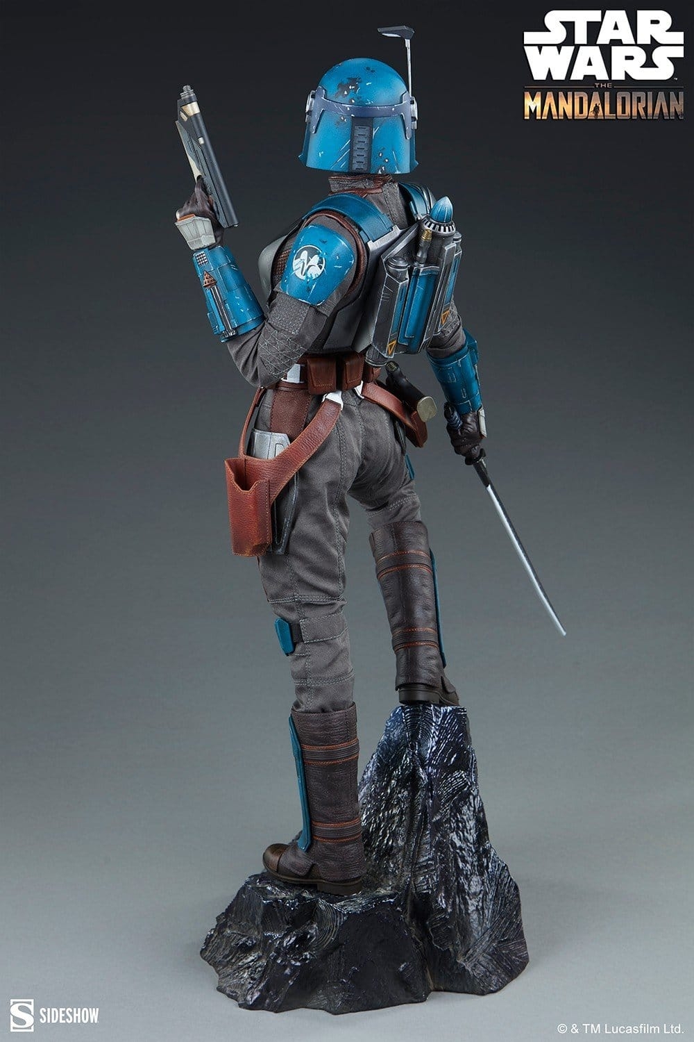 Bo-Katan Kryze Premium Format Collector par Sideshow Collectibles - statue 1/4 Star Wars : The Mandalorian de 50 cm