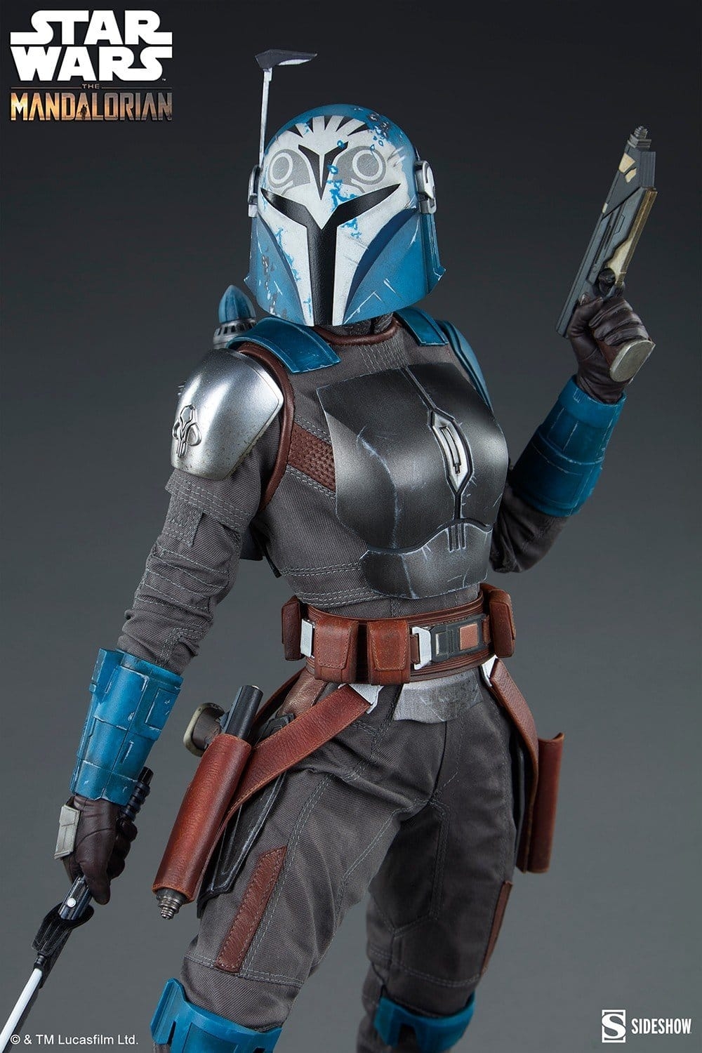Bo-Katan Kryze Premium Format Collector par Sideshow Collectibles - statue 1/4 Star Wars : The Mandalorian de 50 cm