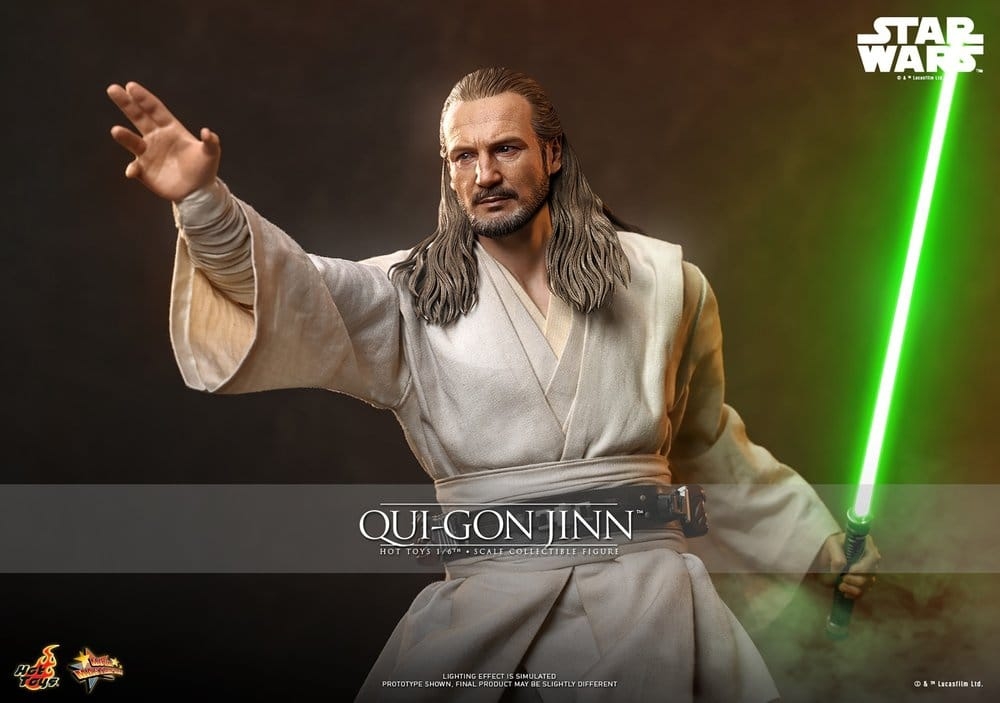 Qui-Gon Jinn von Hot Toys Collector version - MMS880 - Star Wars Episode I : The Phantom Menace 1/6 Maßstab Actionfigur