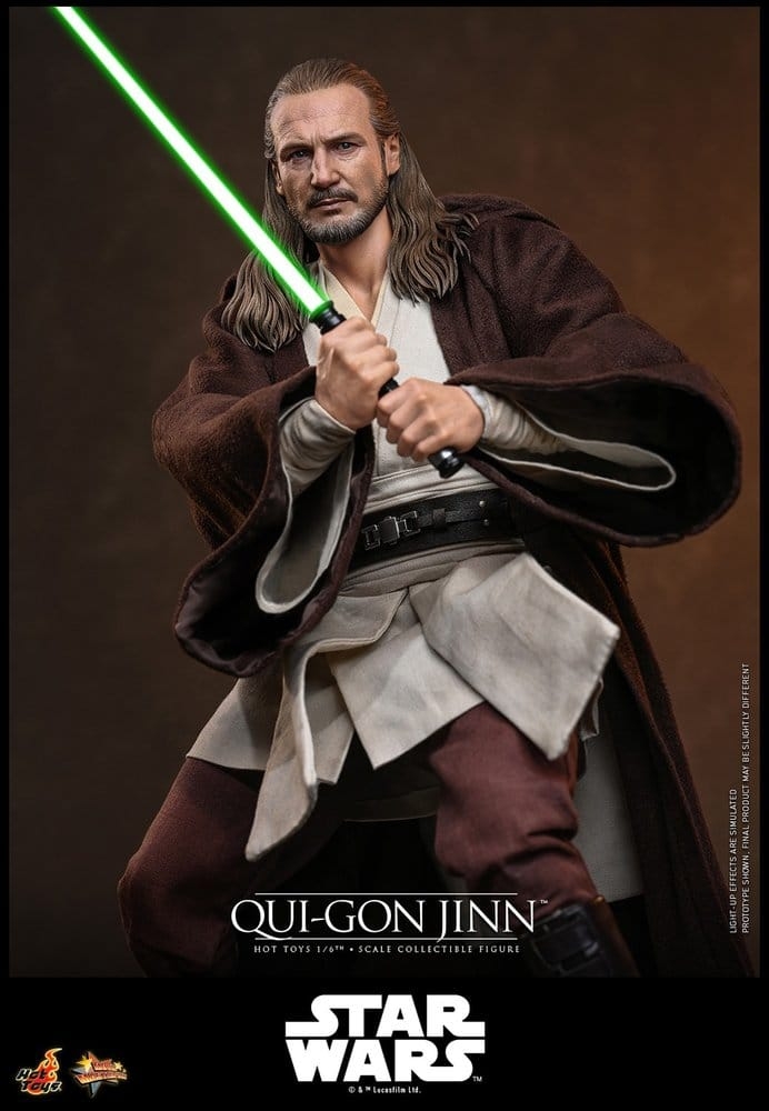 Qui-Gon Jinn von Hot Toys Collector version - MMS880 - Star Wars Episode I : The Phantom Menace 1/6 Maßstab Actionfigur