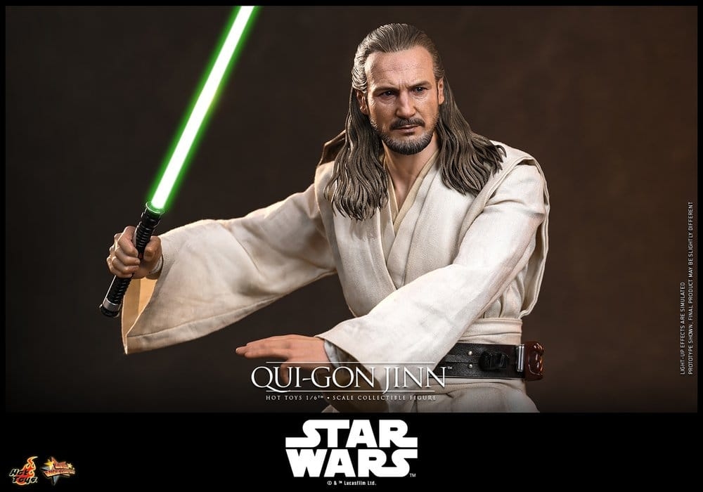 Qui-Gon Jinn Collector par Hot Toys - MMS880 - figurine 1/6 Star Wars Episode I : The Phantom Menace de 32 cm