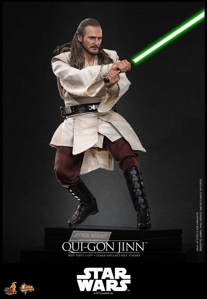 Qui-Gon Jinn Collector par Hot Toys - MMS880 - figurine 1/6 Star Wars Episode I : The Phantom Menace de 32 cm