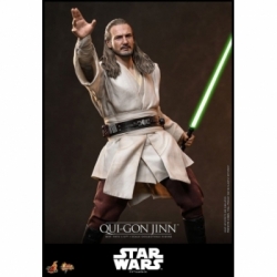Qui-Gon Jinn van Hot Toys Collector version - MMS880 - Star Wars Episode I : The Phantom Menace 1/6 schaal actiefiguur