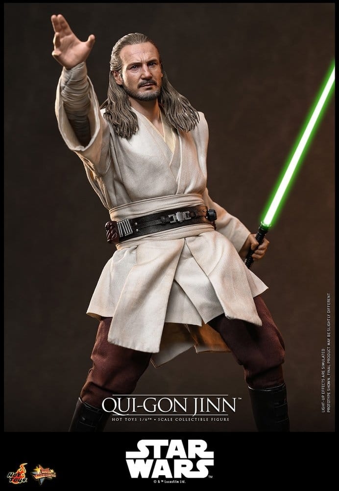 Qui-Gon Jinn Collector par Hot Toys - MMS880 - figurine 1/6 Star Wars Episode I : The Phantom Menace de 32 cm
