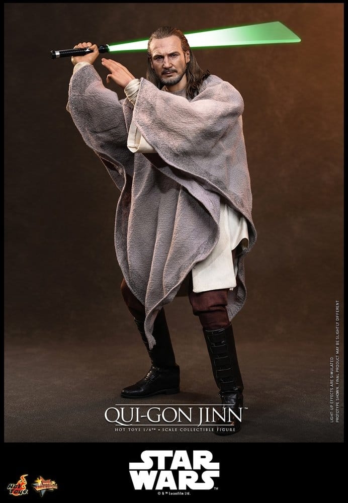 Qui-Gon Jinn von Hot Toys Collector version - MMS880 - Star Wars Episode I : The Phantom Menace 1/6 Maßstab Actionfigur