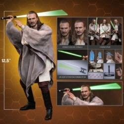 Qui-Gon Jinn Collector par Hot Toys - MMS880 - figurine 1/6 Star Wars Episode I : The Phantom Menace de 32 cm