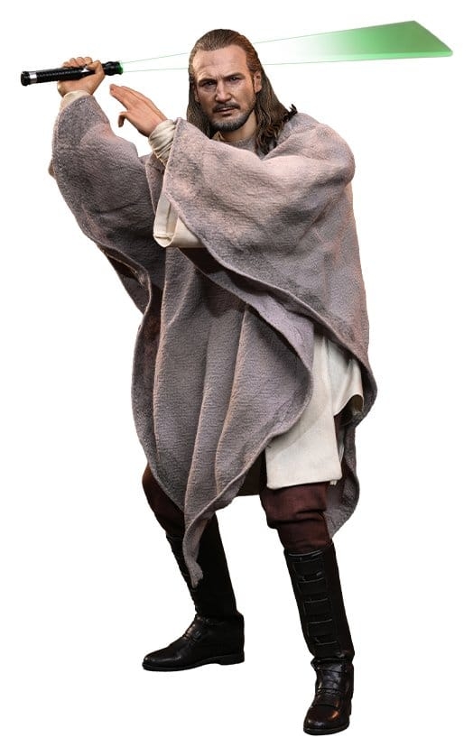 Qui-Gon Jinn Collector par Hot Toys - MMS880 - figurine 1/6 Star Wars Episode I : The Phantom Menace de 32 cm