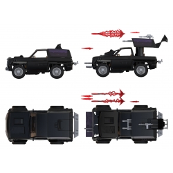 Jackhammer (Armored Assault Vehicle - AAV) par The Loyal Subjects - véhicule M.A.S.K.