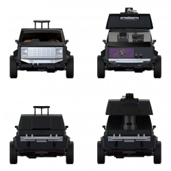 Jackhammer (Armored Assault Vehicle - AAV) by The Loyal Subjects - M.A.S.K. vehicle