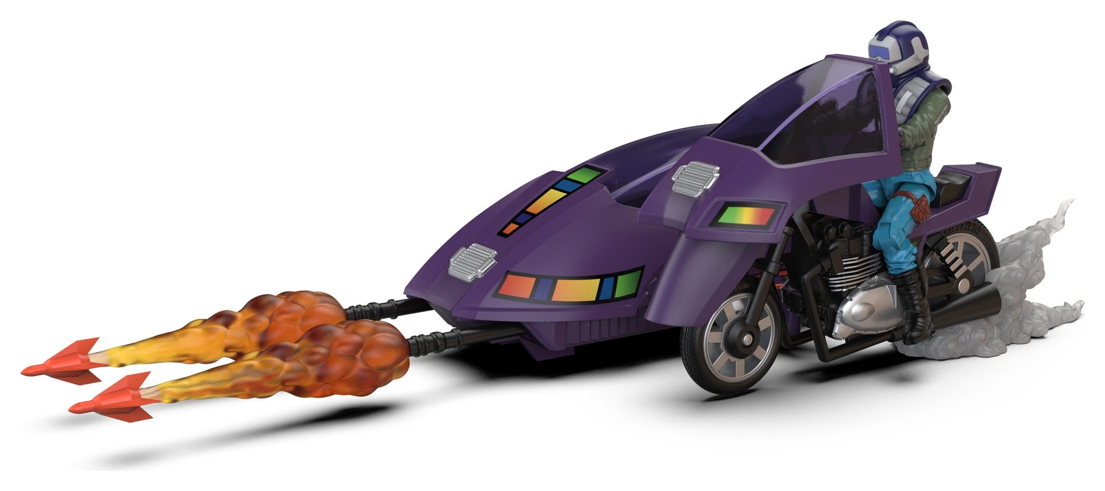 Piranha (Stealth Submarine Cycle - SSC) van The Loyal Subjects - M.A.S.K. voertuig