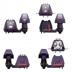 Piranha (Stealth Submarine Cycle - SSC) von The Loyal Subjects - M.A.S.K. Fahrzeug