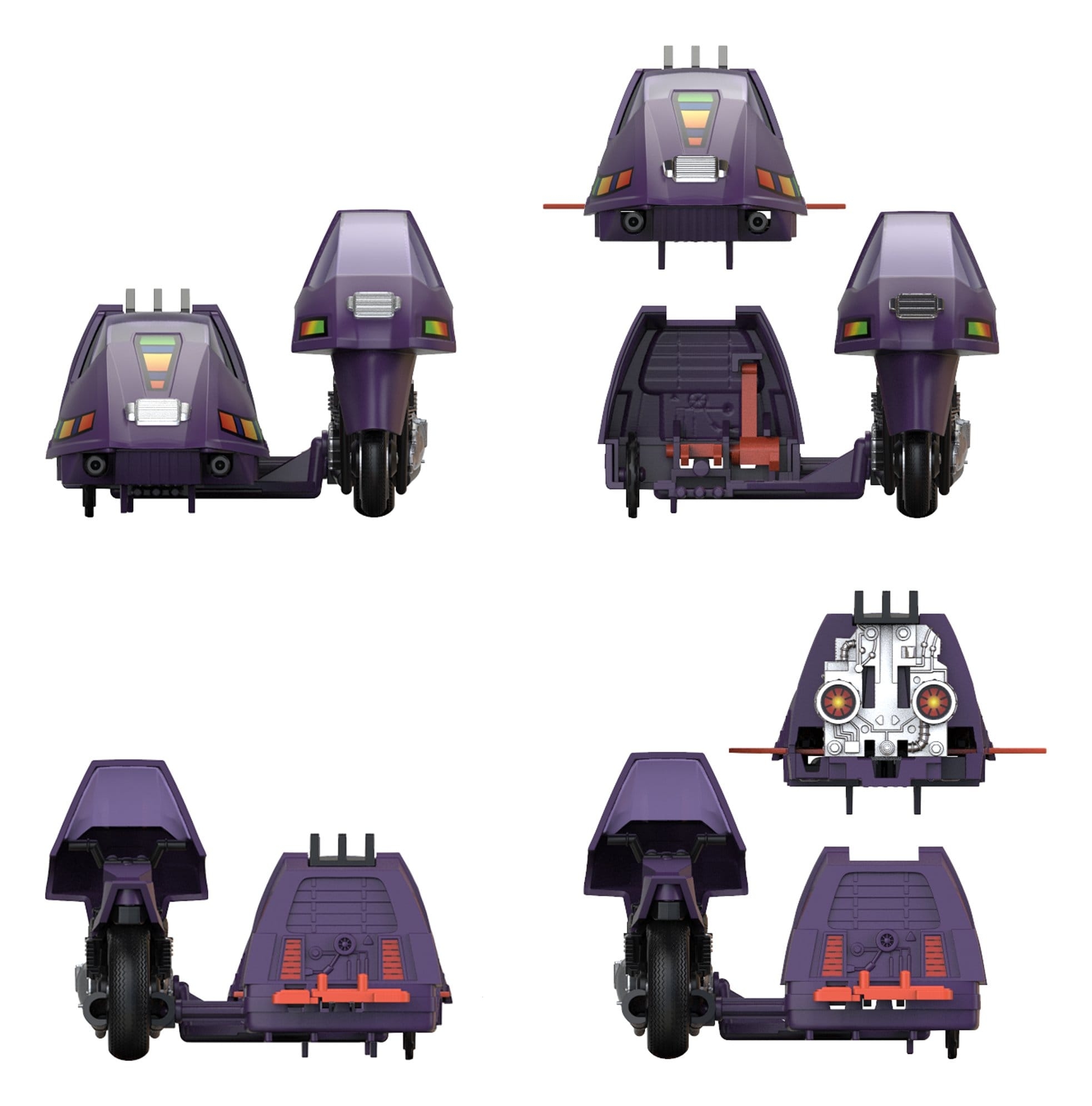 Piranha (Stealth Submarine Cycle - SSC) van The Loyal Subjects - M.A.S.K. voertuig