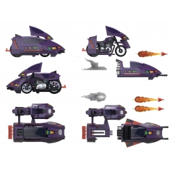 Piranha (Stealth Submarine Cycle - SSC) van The Loyal Subjects - M.A.S.K. voertuig