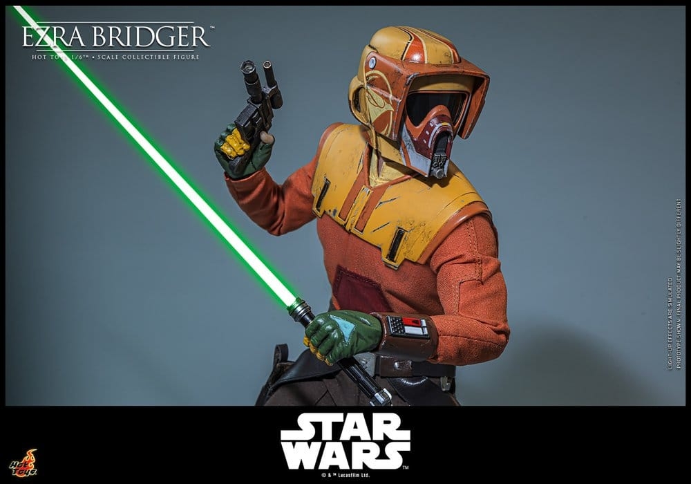 Ezra Bridger di Hot Toys - TMS172 - action figure Star Wars Rebels in scala 1/6