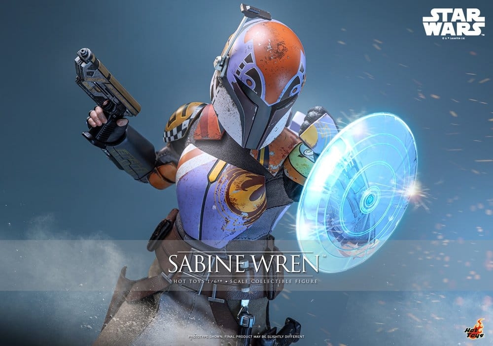 Sabine Wren van Hot Toys - TMS171 - Star Wars Rebels 1/6 schaal actiefiguur