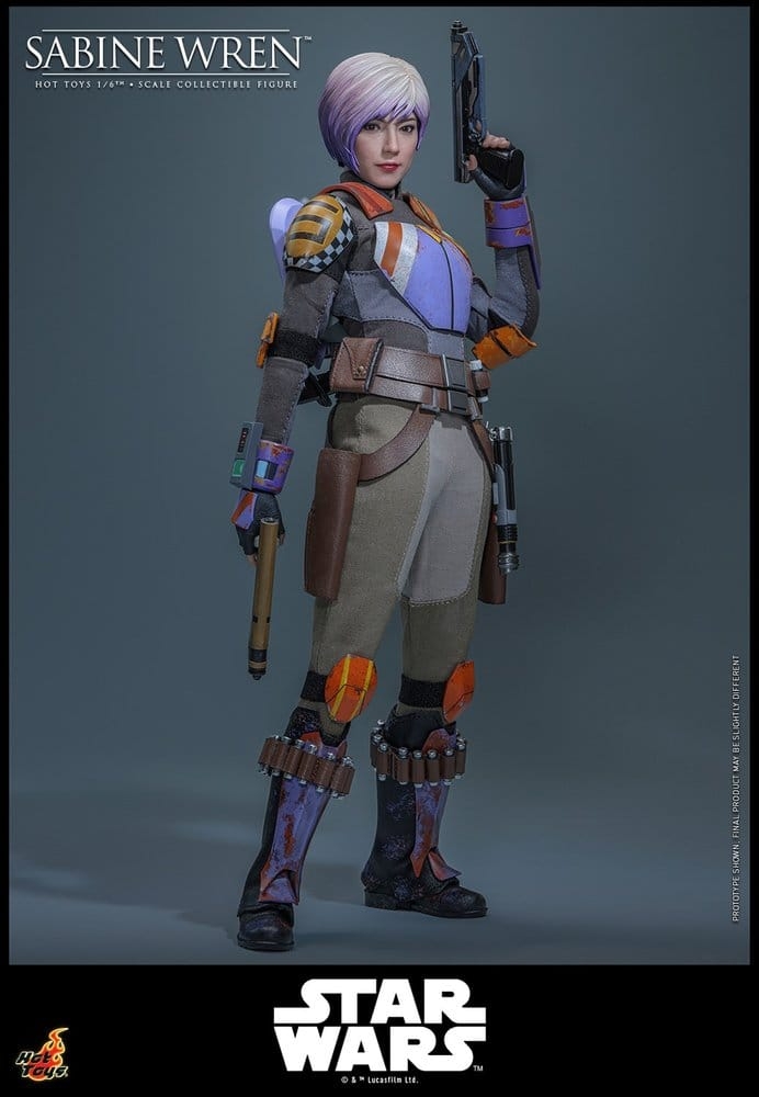 Sabine Wren par Hot Toys - TMS171 - figurine 1/6 Star Wars Rebels de 28 cm