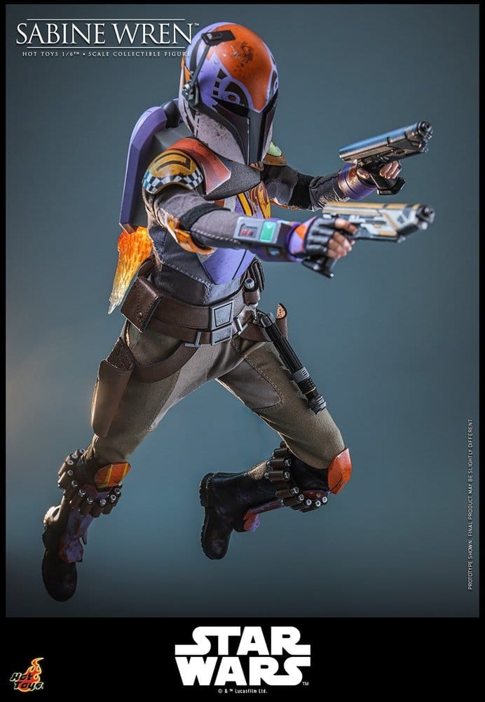 Sabine Wren di Hot Toys - TMS171 - action figure Star Wars Rebels in scala 1/6