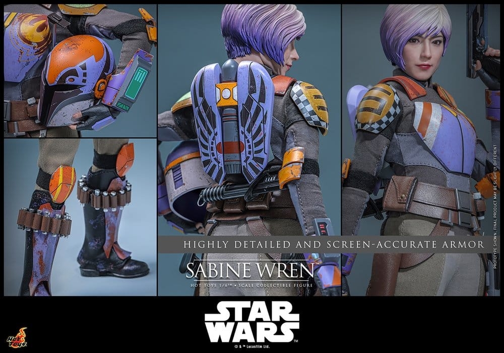 Sabine Wren by Hot Toys - TMS171 - Star Wars Rebels 1/6 scale action figure