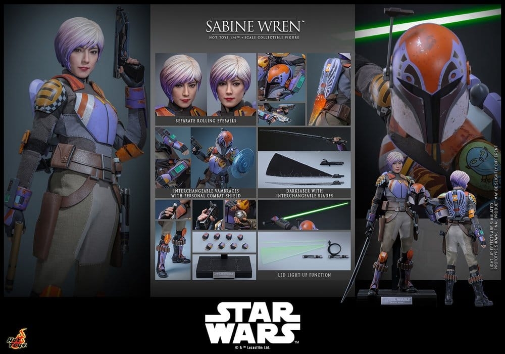 Sabine Wren by Hot Toys - TMS171 - Star Wars Rebels 1/6 scale action figure