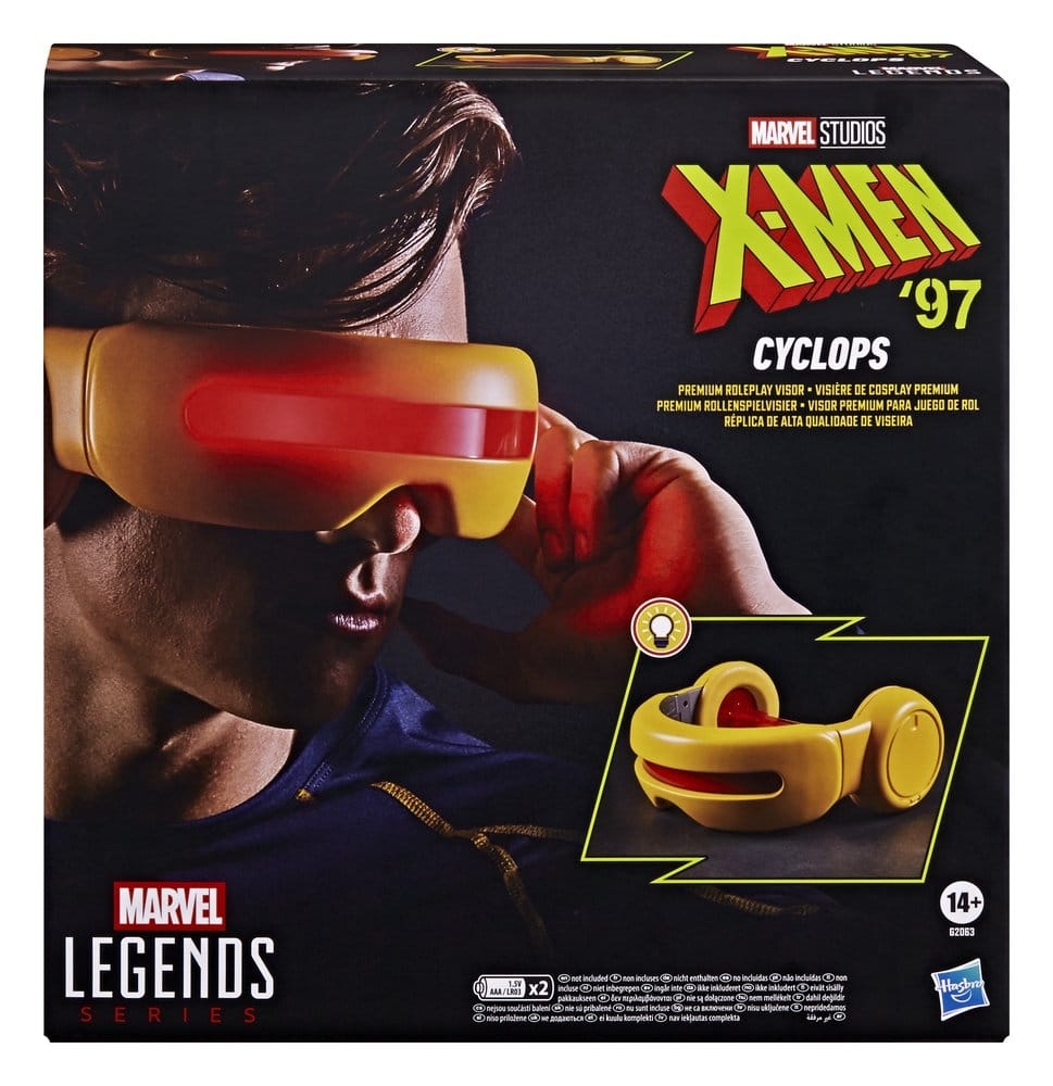 Cyclops Electronic Visor Marvel Legends di Hasbro - replica X-Men 97 in scala 1/1