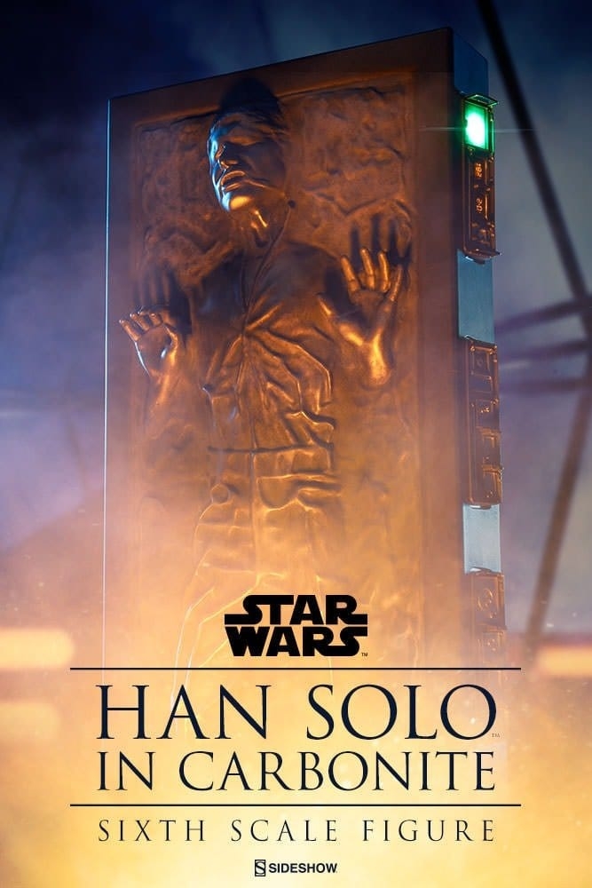Han Solo In Carbonite Sixth Scale di Sideshow Collectibles - diorama Star Wars in scala 1/6
