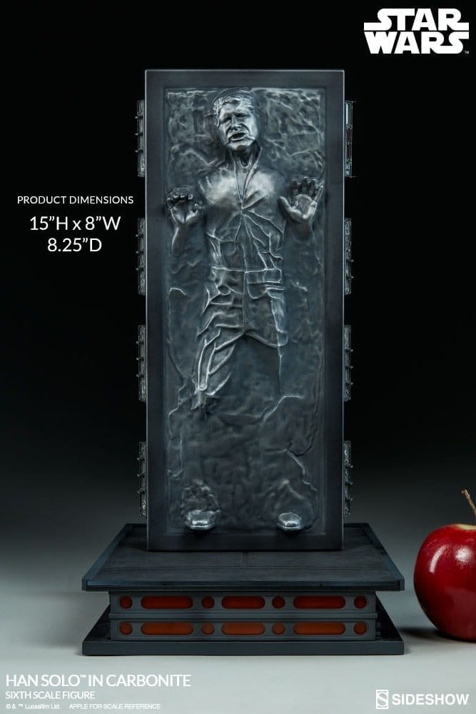 Han Solo In Carbonite Sixth Scale von Sideshow Collectibles - Star Wars 1/6 Maßstab Diorama