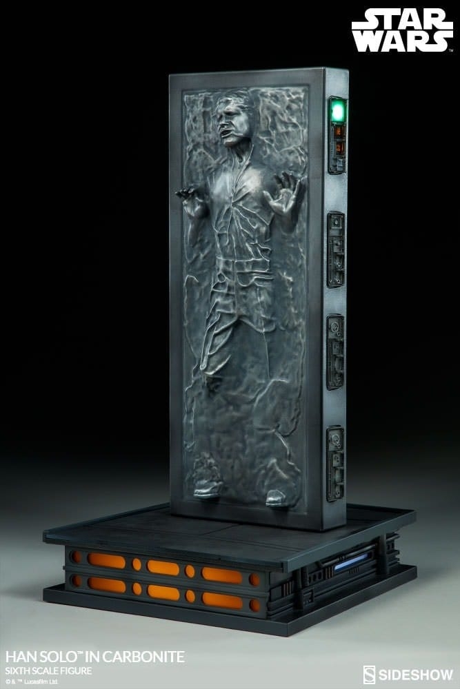 Han Solo In Carbonite Sixth Scale von Sideshow Collectibles - Star Wars 1/6 Maßstab Diorama