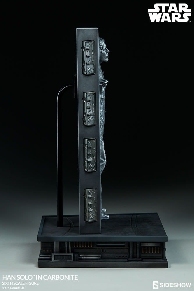 Han Solo In Carbonite Sixth Scale von Sideshow Collectibles - Star Wars 1/6 Maßstab Diorama