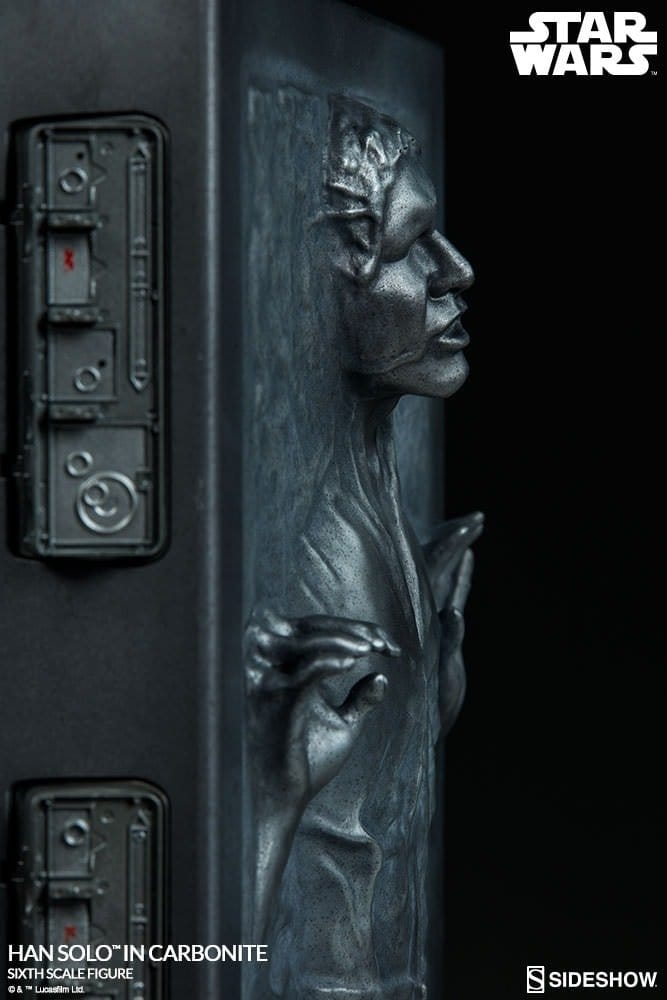 Han Solo In Carbonite Sixth Scale von Sideshow Collectibles - Star Wars 1/6 Maßstab Diorama