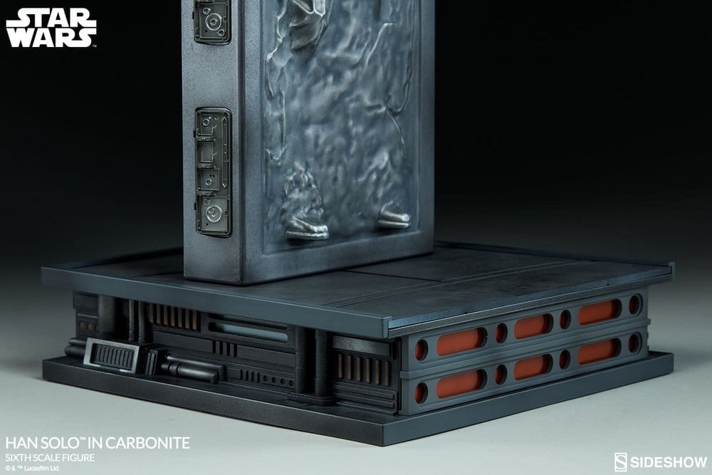 Han Solo In Carbonite Sixth Scale von Sideshow Collectibles - Star Wars 1/6 Maßstab Diorama