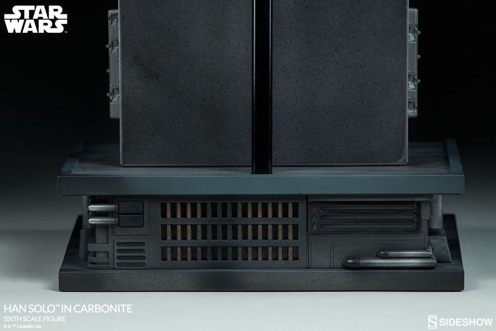 Han Solo In Carbonite Sixth Scale von Sideshow Collectibles - Star Wars 1/6 Maßstab Diorama