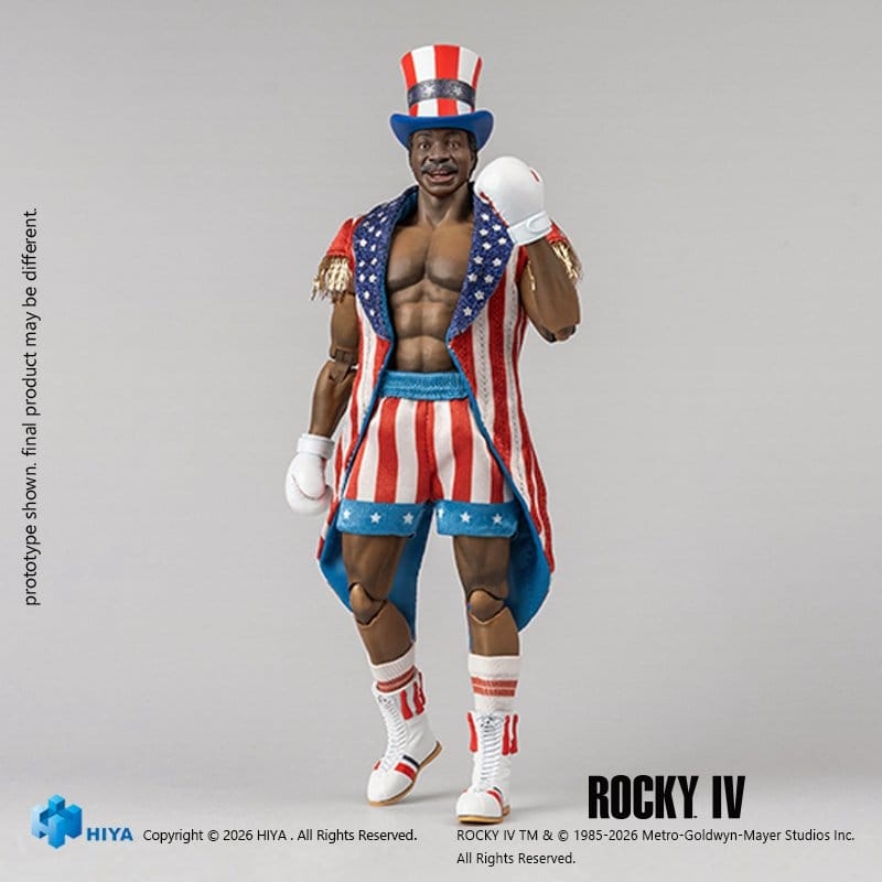 Apollo Exquisite Super Series van Hiya Toys - Rocky IV 1/12 schaal actiefiguur
