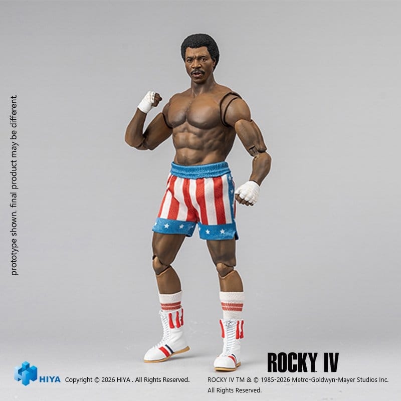 Apollo Exquisite Super Series van Hiya Toys - Rocky IV 1/12 schaal actiefiguur