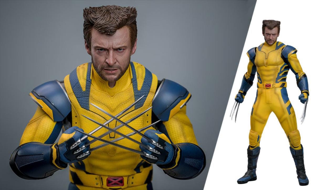 Wolverine Hot Toys MMS754 Movie Masterpiece deluxe figurine 1/6 (Deadpool and Wolverine)