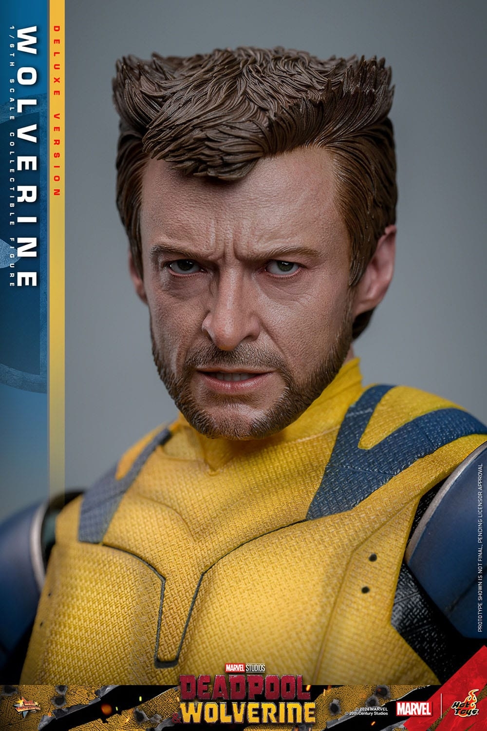 Wolverine Hot Toys MMS754 Movie Masterpiece deluxe figurine 1/6 (Deadpool and Wolverine)