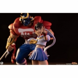 Sakura and Sodom PCS Street Jam par Premium Collectibles Studio - figurines 1/10 Street Fighter de 22 cm
