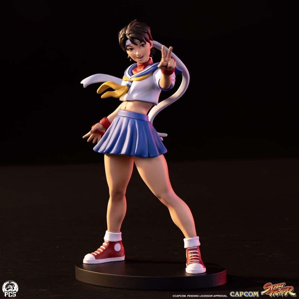 Sakura and Sodom PCS Street Jam par Premium Collectibles Studio - figurines 1/10 Street Fighter de 22 cm