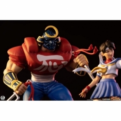 Sakura and Sodom PCS Street Jam by Premium Collectibles Studio - Street Fighter 1/10 scale figures