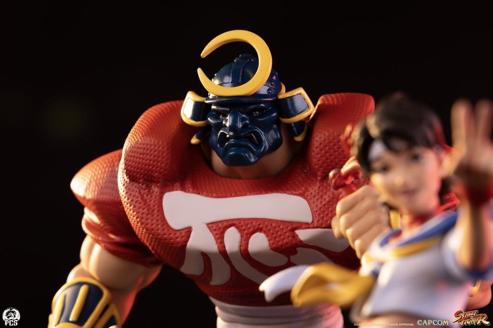 Sakura and Sodom PCS Street Jam by Premium Collectibles Studio - Street Fighter 1/10 scale figures