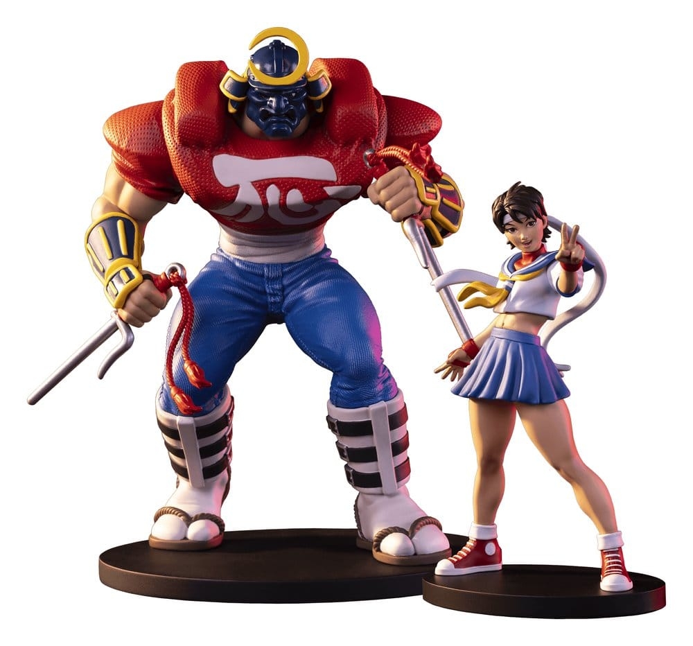Sakura and Sodom PCS Street Jam by Premium Collectibles Studio - Street Fighter 1/10 scale figures