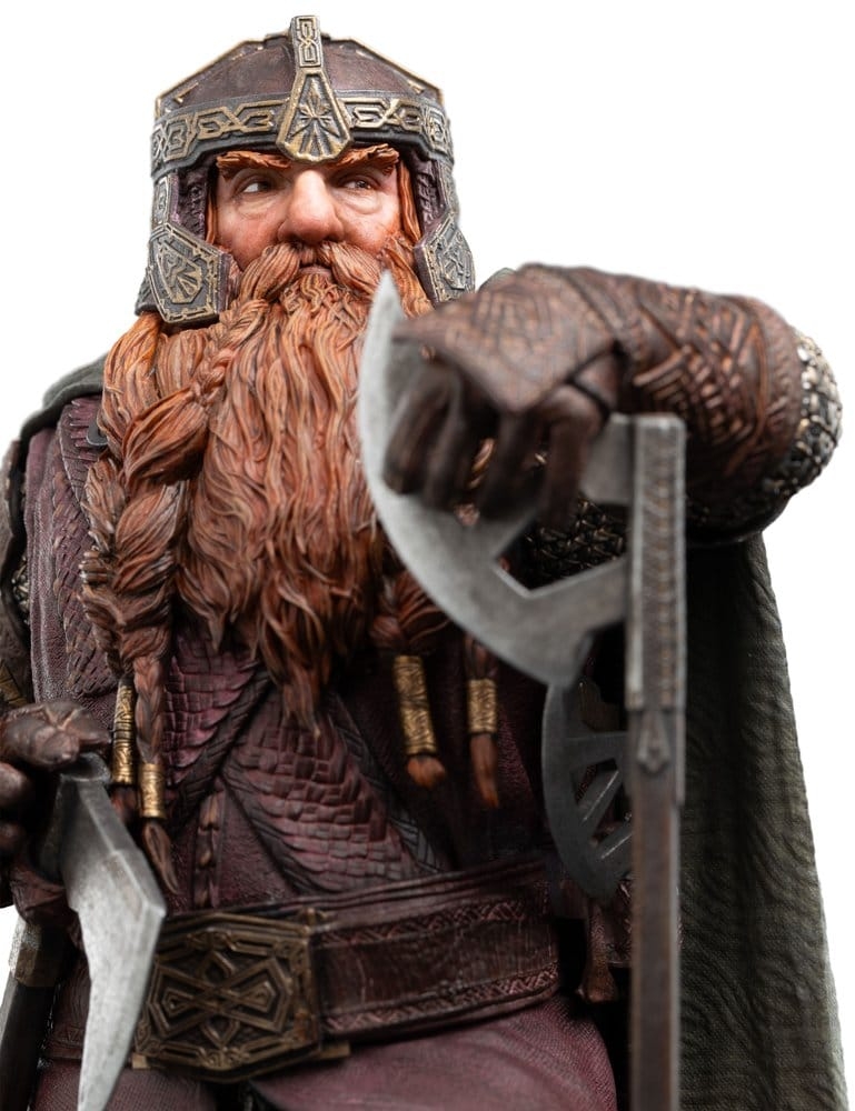 Gimli (Hunter Of The Plains) par Weta Workshop - statue 1/6 Le Seigneur Des Anneaux de 27 cm