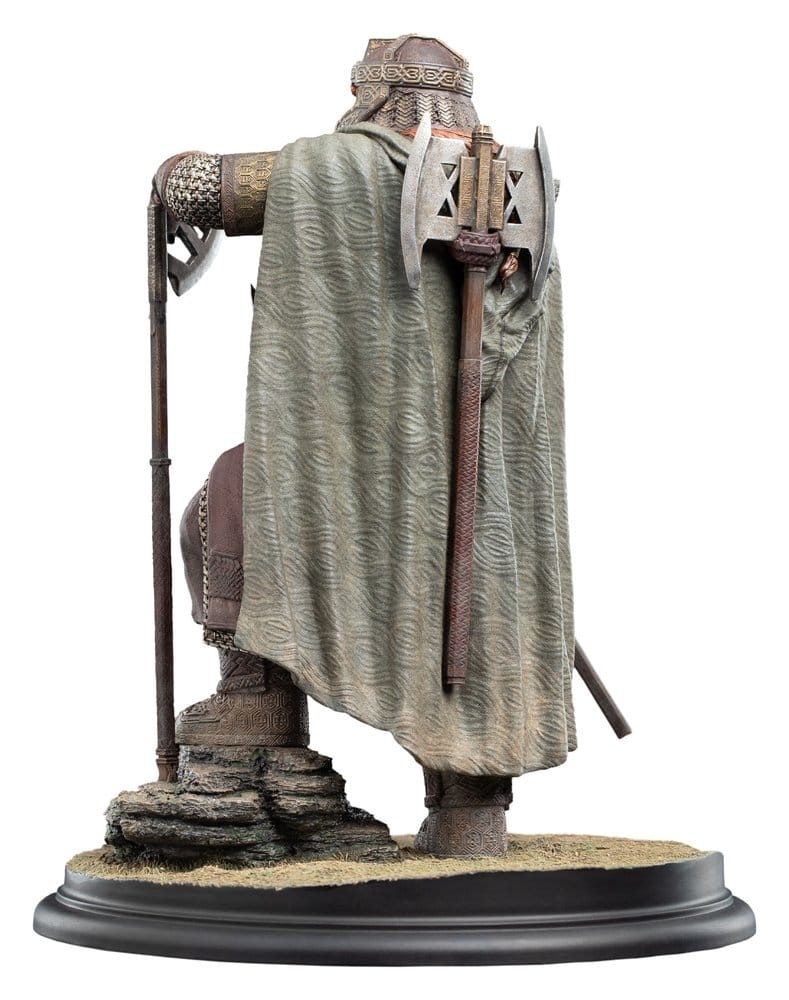 Gimli (Hunter Of The Plains) par Weta Workshop - statue 1/6 Le Seigneur Des Anneaux de 27 cm