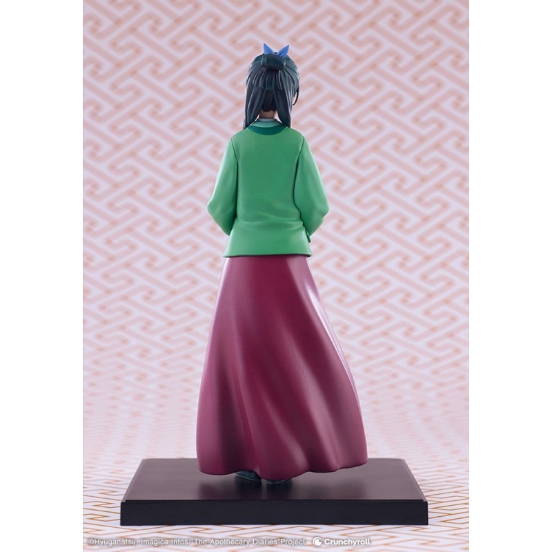 DEXSHUN Maomao Figurine Anime Hanfu Maomao Position assise Figurine Modèle PVC Anime Statue Décoration Ornements Objet de collection Cadeau 14 cm