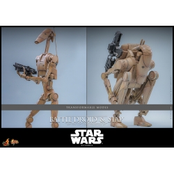 Battle Droid and STAP by Hot Toys - MMS887 - Star Wars: The Phantom Menace 1/6 scale action figure