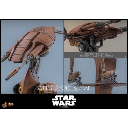 Battle Droid and STAP par Hot Toys - MMS887 - figurine 1/6 Star Wars: The Phantom Menace de 32 cm