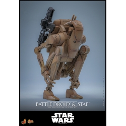 Battle Droid and STAP par Hot Toys - MMS887 - figurine 1/6 Star Wars: The Phantom Menace de 32 cm