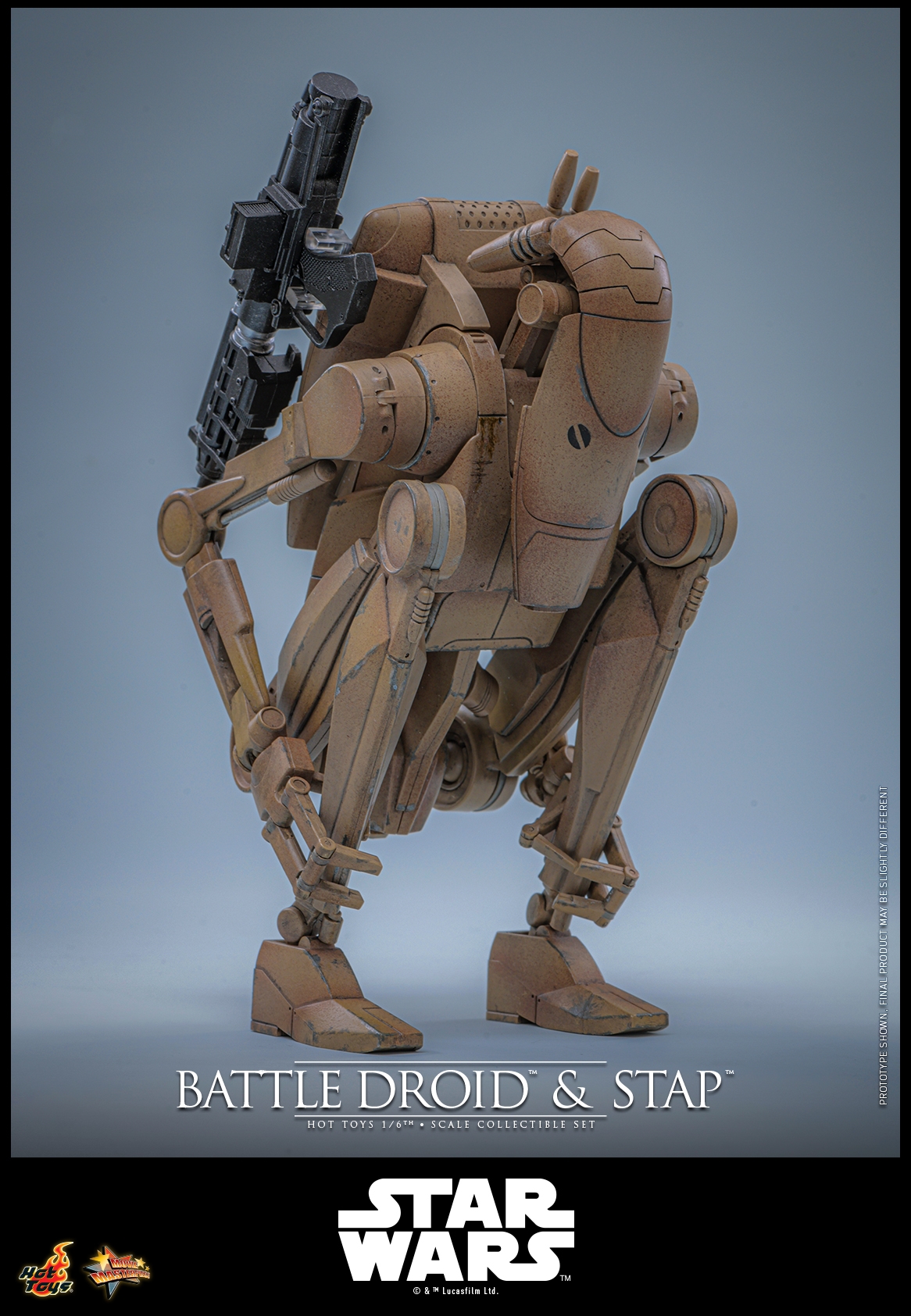 Battle Droid and STAP di Hot Toys - MMS887 - action figure Star Wars: The Phantom Menace in scala 1/6
