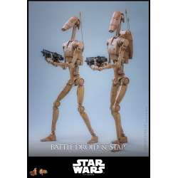 Battle Droid and STAP par Hot Toys - MMS887 - figurine 1/6 Star Wars: The Phantom Menace de 32 cm