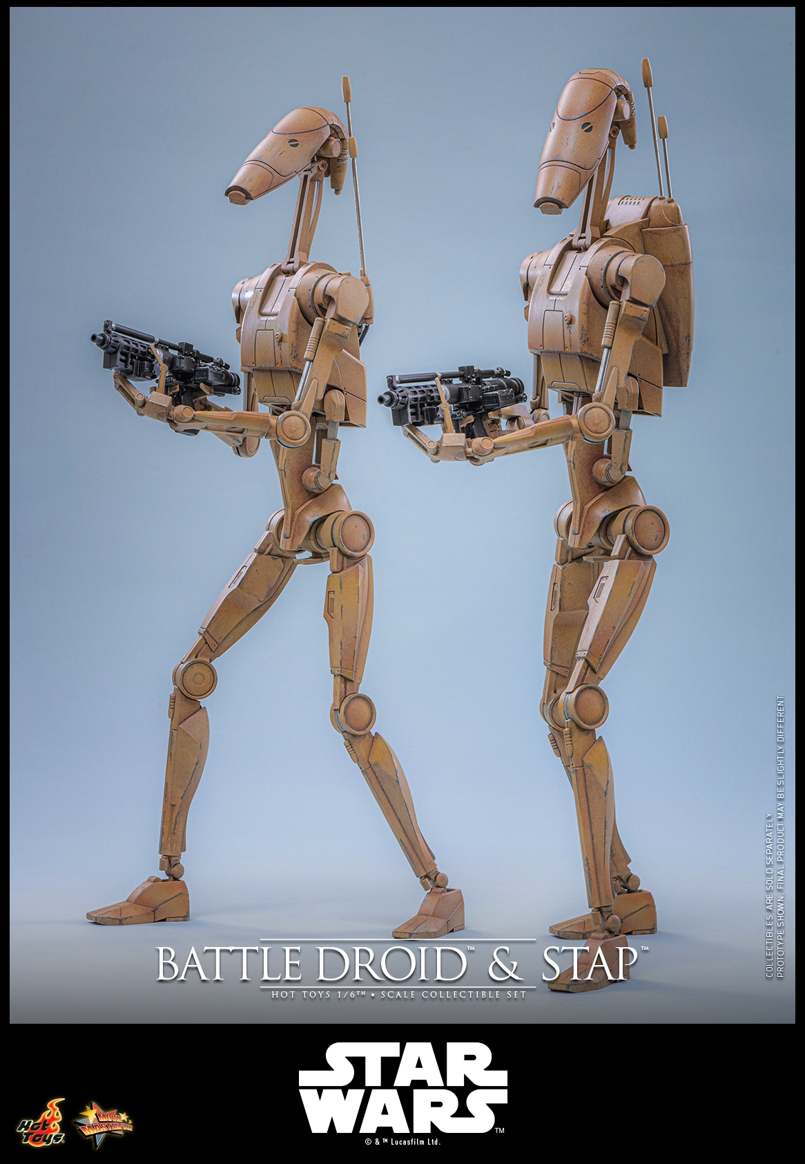 Battle Droid and STAP van Hot Toys - MMS887 - Star Wars: The Phantom Menace 1/6 schaal actiefiguur