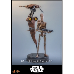 Battle Droid and STAP par Hot Toys - MMS887 - figurine 1/6 Star Wars: The Phantom Menace de 32 cm